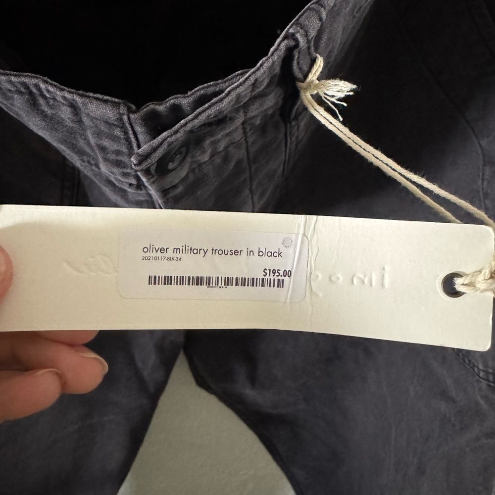 imogene + willie oliver military trouser NWT 34x32 - Picture 6 of 10